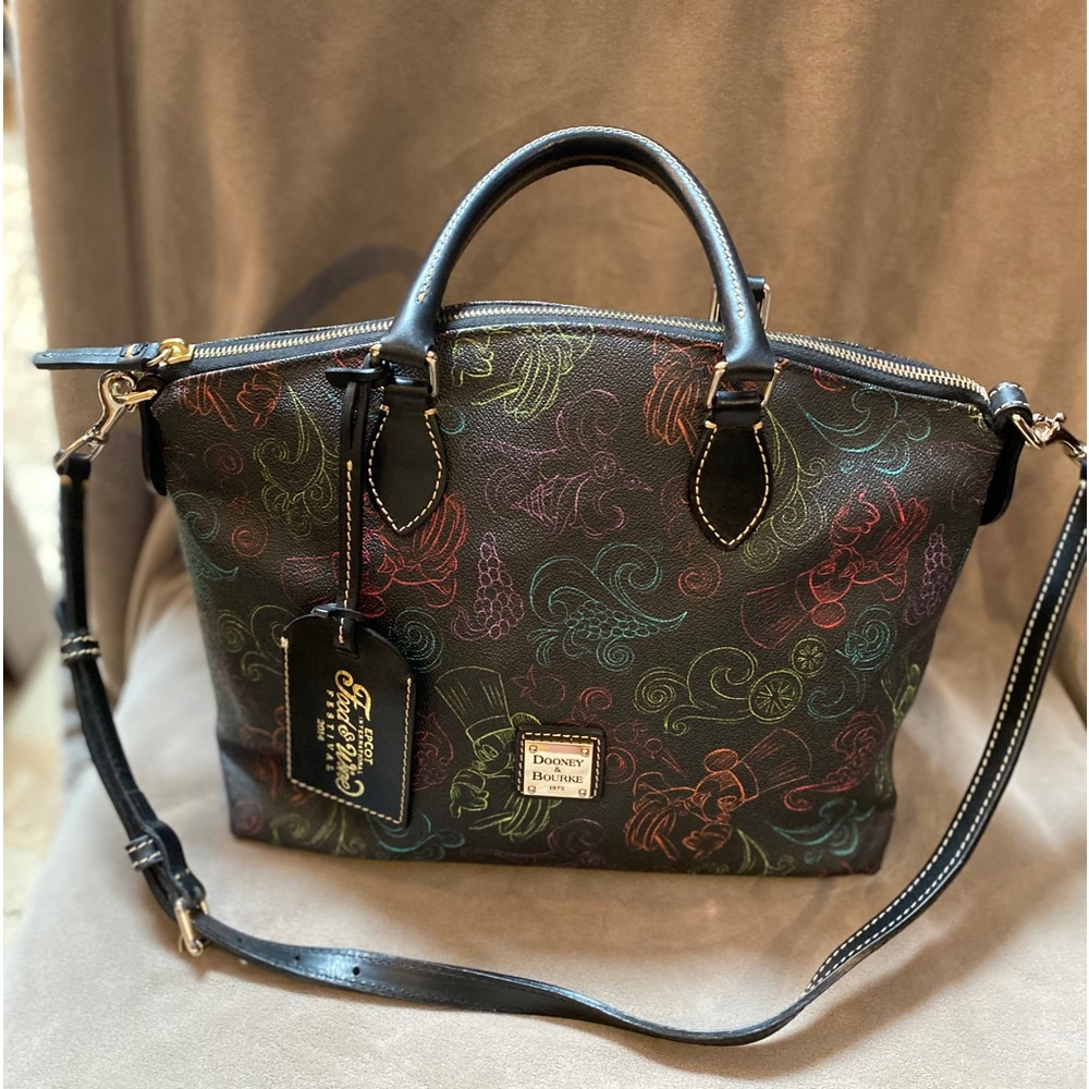 Disney Dooney and Bourke 2014 Food and Wine Festival Satchel Bag
